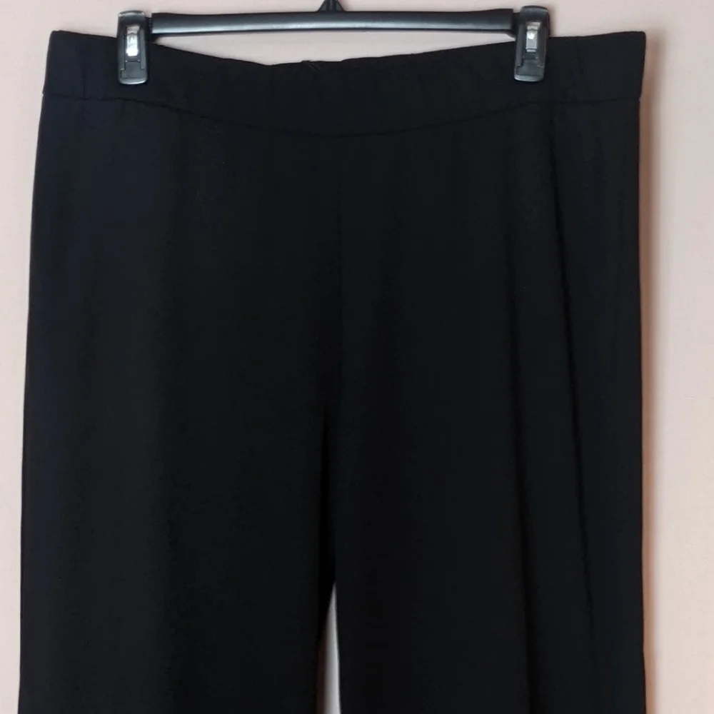 Base Level Curvy Arah Black Wide Leg Pants - Picture 2 of 12